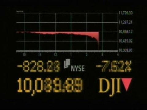 Un error desata el pánico en Wall Street que llegó a caer un 9 por ciento