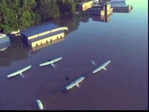 Imágenes espectaculares de las inundaciones en Tennesse (EEUU)