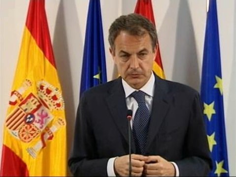 Zapatero espera que las declaraciones de Rajoy sobre política antiterrorista sean algo coyuntural