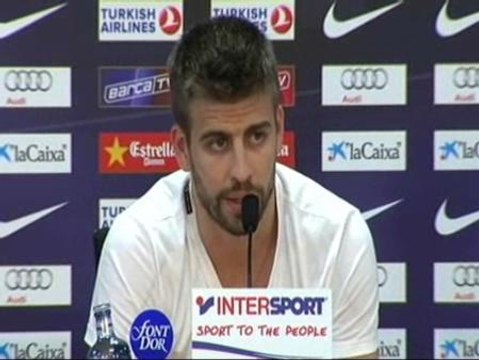 Piqué quiere que los jugadores del Inter entren al campo y odien la profesión de futbolista durante noventa minutos