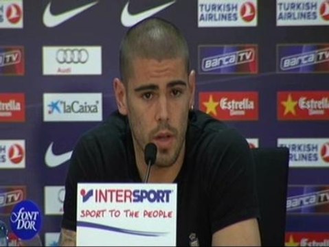 Valdés: Deseamos que el Camp Nou viva otra noche mágica de Europa