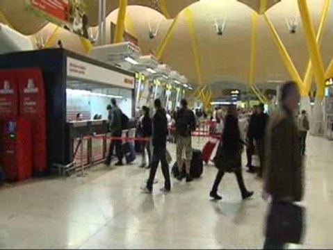 El aeropuerto de Barajas se recupera poco a poco
