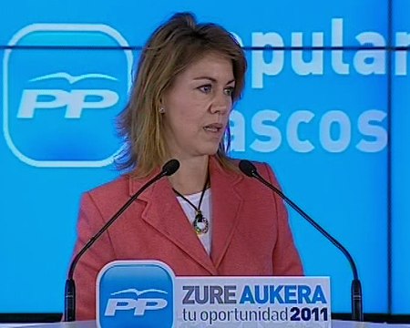 Cospedal critica la defensa del Gobierno a Garzón