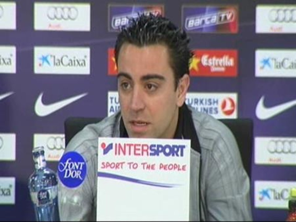 Xavi: "No nos sentimos campeones"