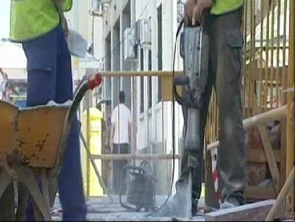 El sonido de las obras es el ruido más molesto...