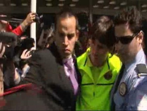 Caluroso recibimiento al Barça