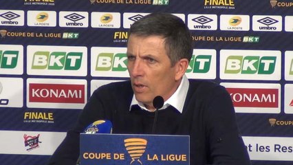 Finale - Laurey : "J'ai dit à mes joueurs de profiter"