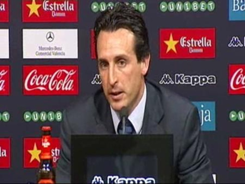 Emery: "El equipo es justo ganador"