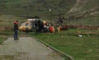 Siirt'te Oy Pusulaları Askeri Helikopterle Taşındı