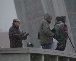 Madrid se tiñe de blanco