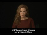 Mensaje de Nicole Kidman para 'Mujeres por un mundo mejor'