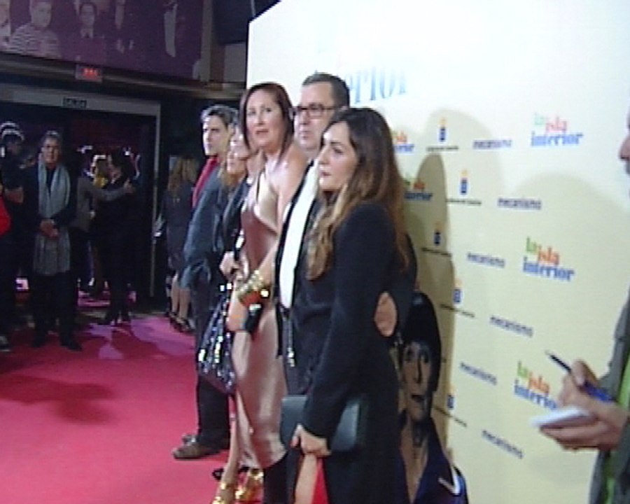 Famosos arropan el estreno "La isla interior"
