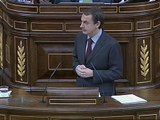 Zapatero reta a Rajoy a presentar una moción de  censura 