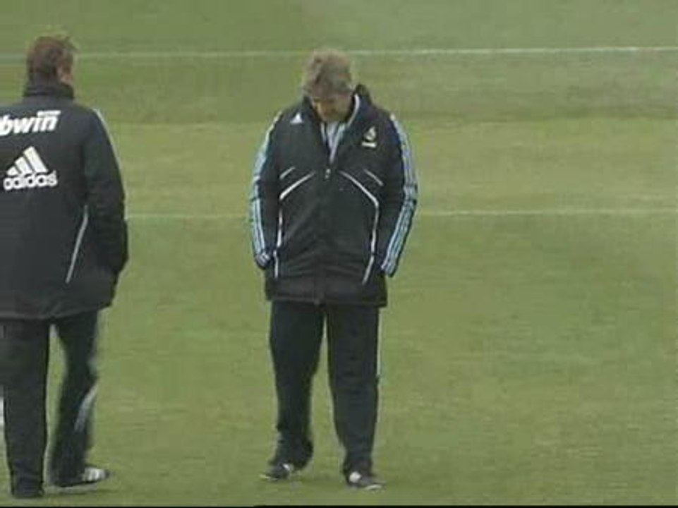 Caras largas en el entrenamiento del Real Madrid