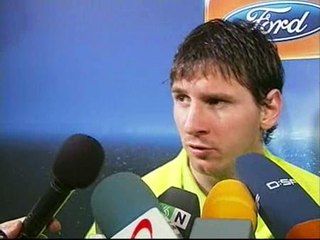 Messi: "Tenemos que jugar mucho mejor para pasar"