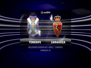 TENERIFE 1 - ZARAGOZA 3