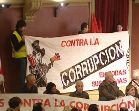 Cayo Lara: Los partidos no luchan contra la corrupción