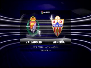 VALLADOLID 1 - ALMERÍA 1