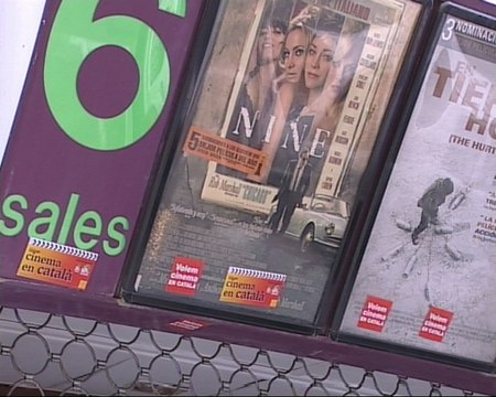 Pintadas contra la Ley del Cine