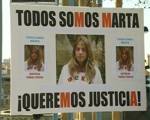 Un año de la desaparición de Marta