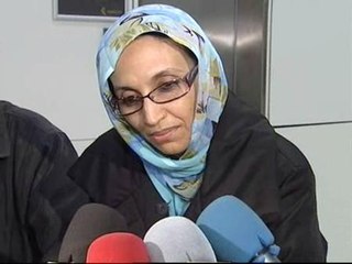 Aminatu Haidar se somete a un reconocimiento médico en Madrid