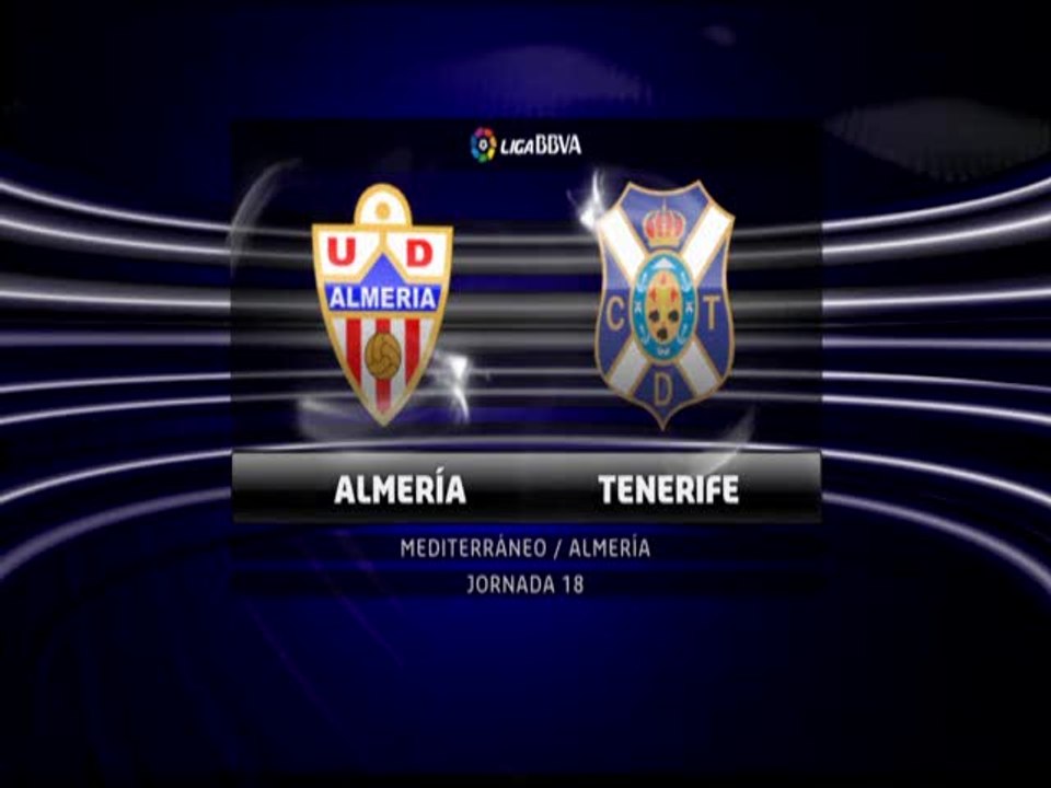 ALMERÍA 1 - TENERIFE 1