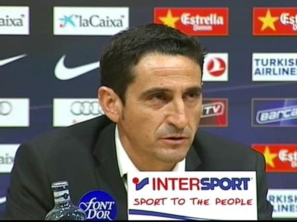 Jiménez: "Decir que el Barça no ha sido superior, sería mentir"