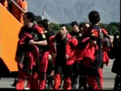 Aterrizan en Puerto Príncipe tres aviones españoles