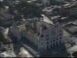 Lo que queda de Haití, desde el cielo