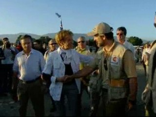 La vicepresidenta De la Vega llega a Haití