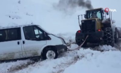Seçime kar engeli! Mahsur kaldılar