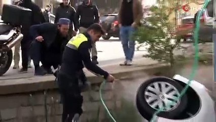 Erdoğan’ın oy kullanacağı okulun yanında kaza!