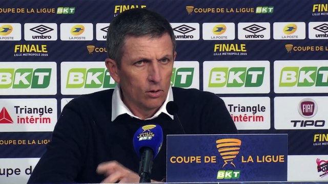 Laurey «J'ai dit à mes joueurs de profiter» - Foot - Coupe de la Ligue - RCS