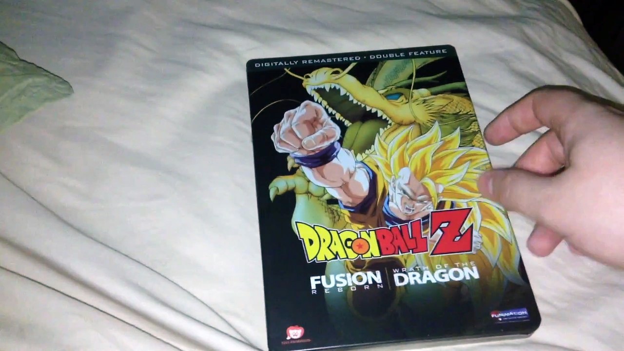 Dragon Ball Z: Fusion Reborn/Wrath of the Dragon Steelbook Unboxing