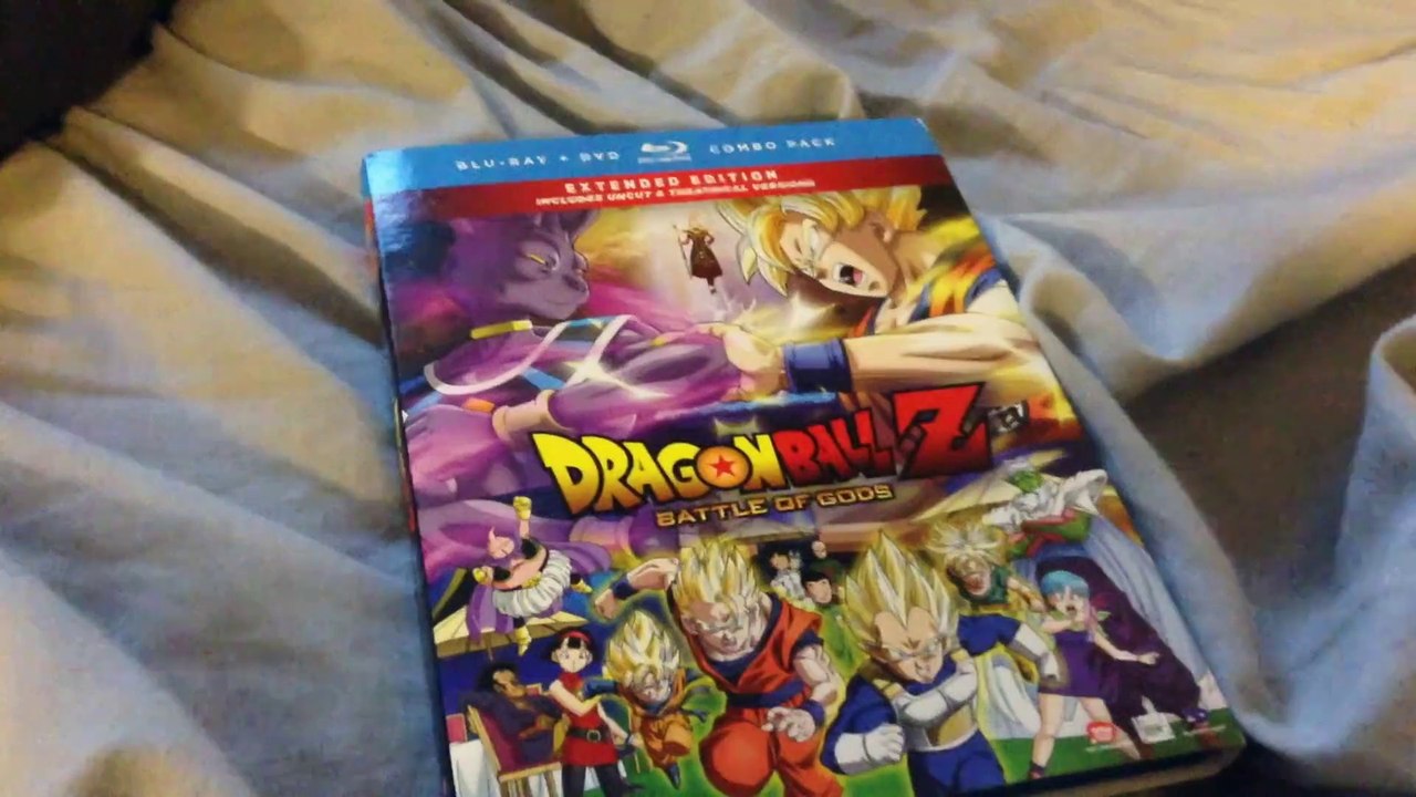 Dragon Ball Z: Battle Of Gods Blu-Ray/DVD Unboxing
