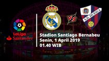 Jadwal Pertandingan Pekan ke-29 Liga Spanyol, Real Madrid Berhadapan dengan Huesca, Senin (1/4)