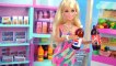 Barbie Doll  Surprise Birthday Party - Opening Presents & Supermarket Shopping | Boomerang