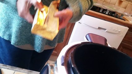 soupe à l'oignon mixée au Cookeo
