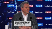 Xavier Bertrand, président de la région Hauts-de-France : 