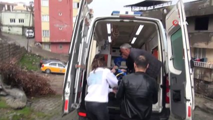 Yaşlı ve hasta vatandaş oyunu ambulansta kullandı
