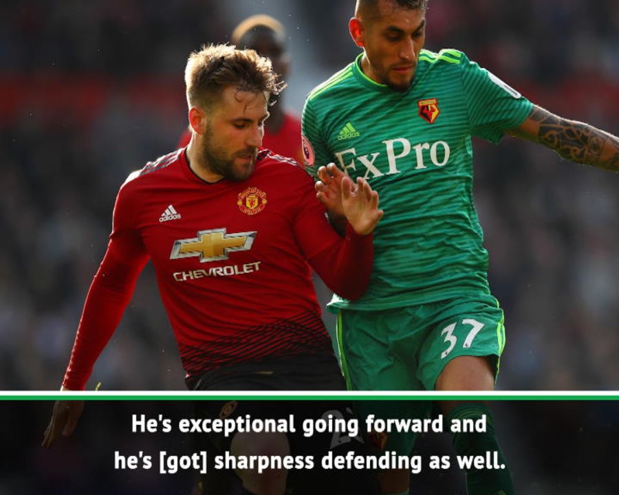 'Exceptional' Shaw has so much in his locker - Solskjaer