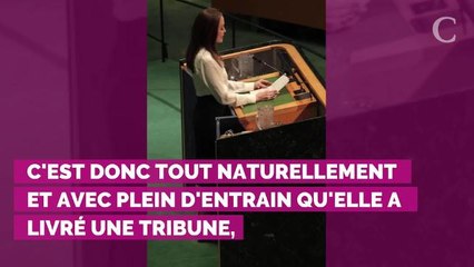 PHOTOS. Angelina Jolie, radieuse pour donner un émouvant discours à l'ONU