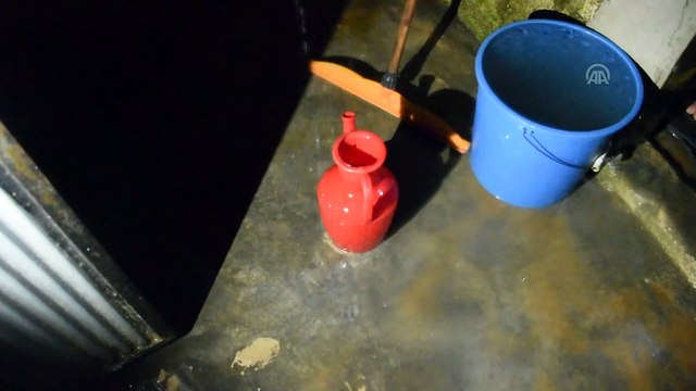 Suriye'deki çadır kentlerde sel çilesi sürüyor - İDLİB