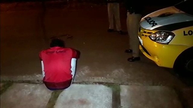 Homem é socorrido pelo Siate após ser vítima de agressão