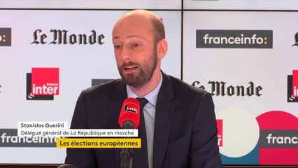 Il n'y a pas de "recasage" dans la liste "Renaissance" assure Stanislas Guérini (LREM) : "Ces personnalités là ont un point commun, un engagement réel, historique, pour l'Europe"