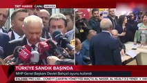 Devlet Bahçeli'den muhabirin sorusuna müthiş cevap