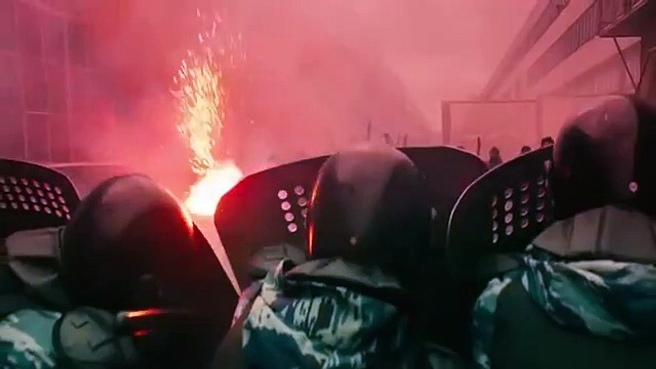 Attraction (2017) - Man vs Alien vs Man   Action Scenes   Russian Movie