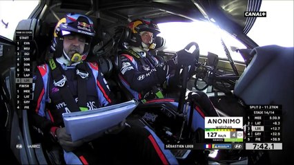 On board Sébastien Loeb