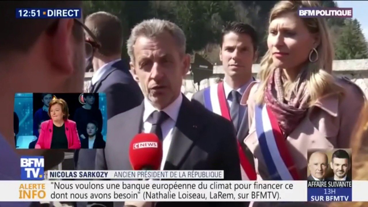 "C'était une occasion de rassemblement autour du souvenir." : Nicolas Sarkozy s'exprime sur sa présence à la commémoration des combats sur le plateau des Glières