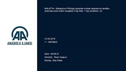 Muhtarlık seçimi kavgası: 2 ölü (2) - MALATYA